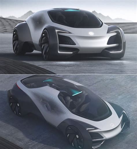 Futuristic Electric Volkswagen Aero-B Concept is Fully ...