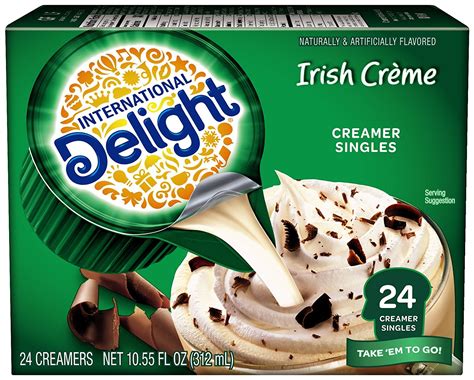 International Delight Irish Creme Coffee Creamers Single Serve 24 Ct