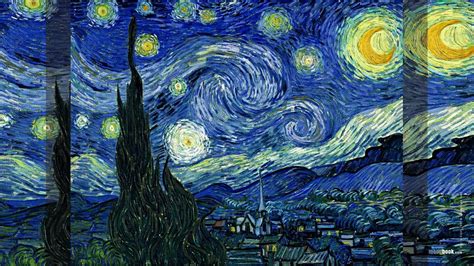 Starry Night Wallpapers Wallpaper Cave Gogh The Starry Night Night