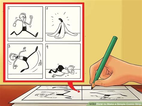 How To Draw A Comic Strip For Beginners Pratt Majeas