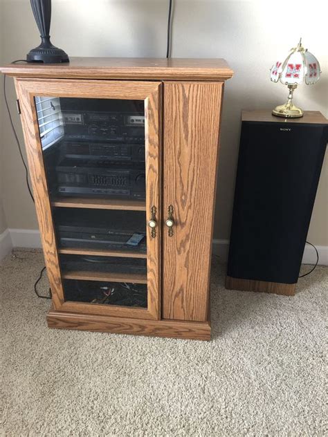 Sony Stereo Set 2 Speakers And Cabinet For Sale In Orlando Fl Offerup