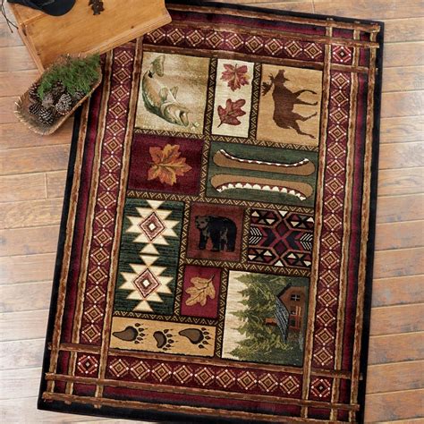 Stratton home decor blessed rustic wall decor. Rustic Rugs Archives - Canadian Log Homes