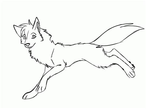 Effortfulg Anime Wolf Coloring Pages