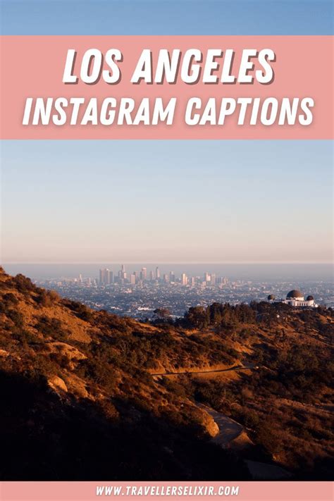 Los Angeles Instagram Captions Los Angeles Quote Los Angeles Sunset