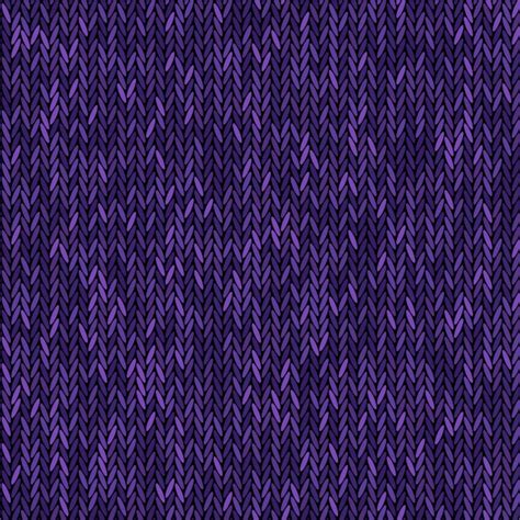 Premium Vector Knit Texture Melange Purple Color Vector Seamless