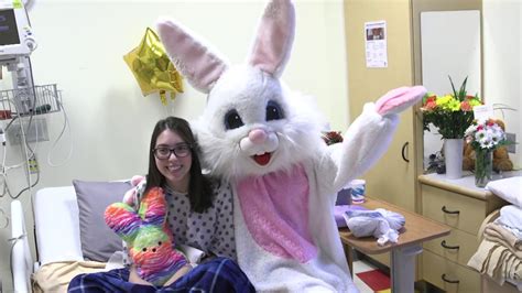 The Easter Bunny Visits Connecticut Childrens Youtube