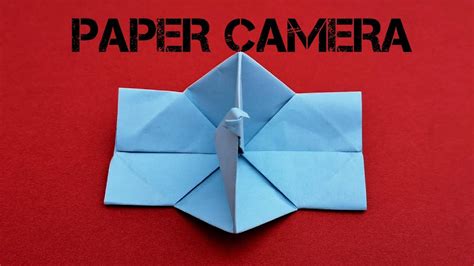How To Make Origami Camera Paper Camera Making Youtube