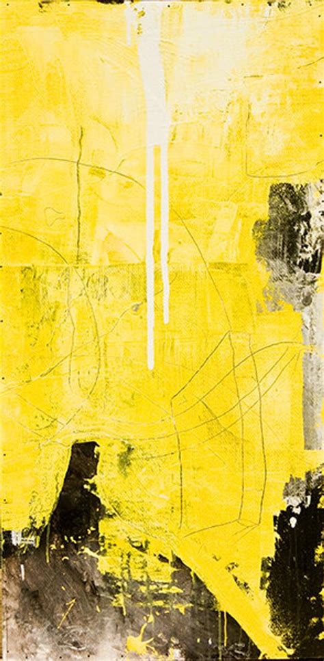 Yellow And Black Abstract Painting Rgciv122011no18 Eoc1 Etsy