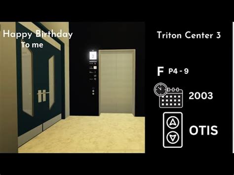 Birthday Special OTIS Gen2 Traction Elevators Triton Center 3