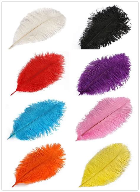 Buy Wholesale High Quality 10 Pcs Ostrich Feather