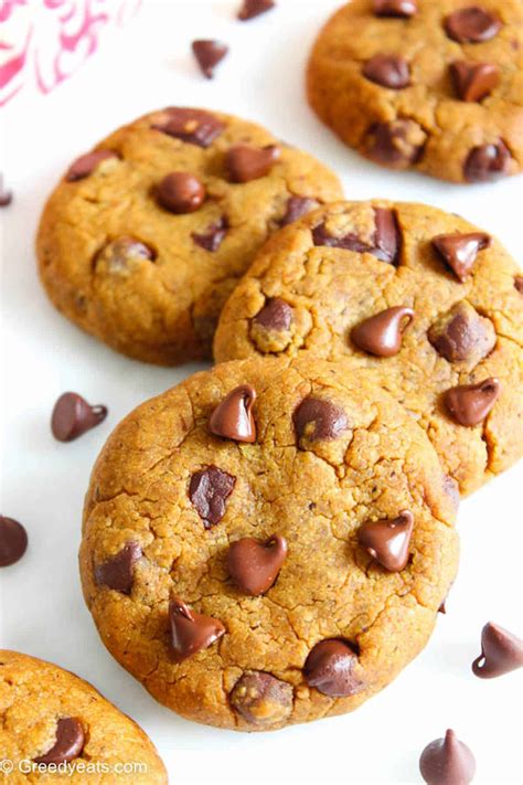 Pumpkin Chocolate Chip Cookie Recipe Small Batch Cookies Greedy Eats
