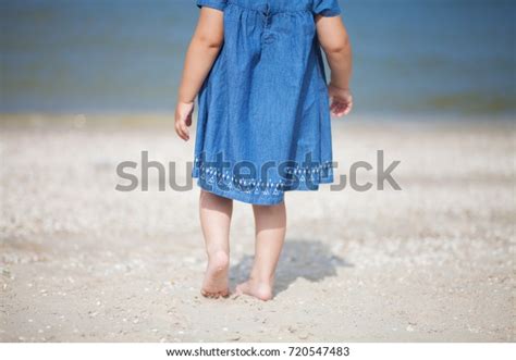 Cute Little Girl Beach Ocean Sea Stock Photo 720547483 Shutterstock