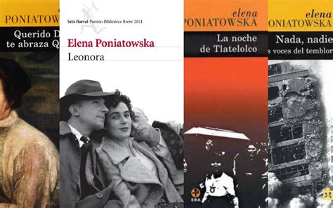 4 Libros Básicos Para Celebrar A Elena Poniatowska Por Sus ¡90 Años Aristegui Noticias