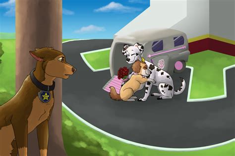 Monkeys Paw Art The Shattered Heart By Havochounds Nick Jr Paw Patrol