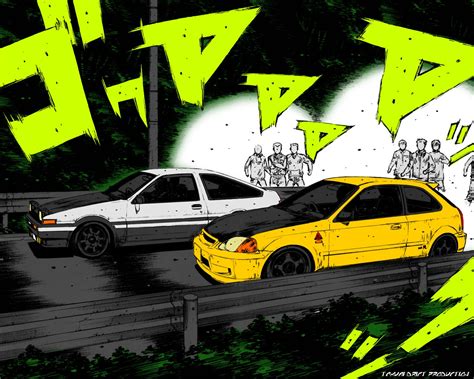 Initial D Wallpaper Wallpapersafari