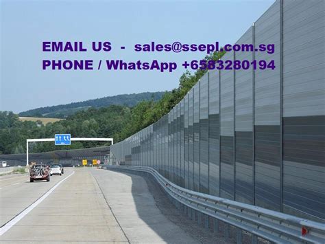 Highway Sound Barriers Design Singapore Specialized Engineering Pte Ltd