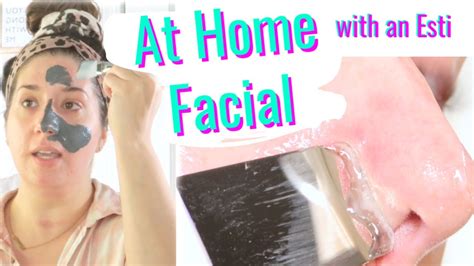 How To Give Yourself A Facial At Home Using Facial Tools Tips From An Esthetician Youtube