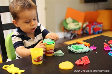 Learning Numbers And Shapes With Play Doh Toddler Play