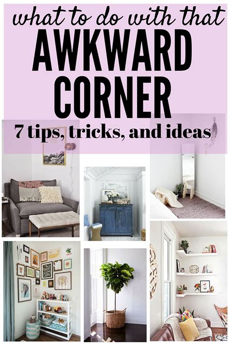 7 Ways To Fill That Awkward Corner Love And Renovations Small