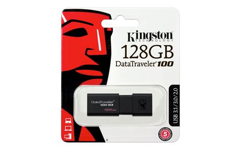 Usb Kingston 128gb Datatraveler 100 G3