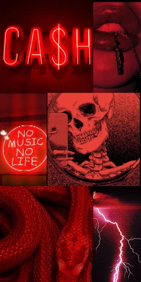 View 27 Background Edgy Red Neon Aesthetic Mediabathbox