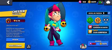 Brawl Stars Chester S Crazy Kit The Fighter Of The Supers