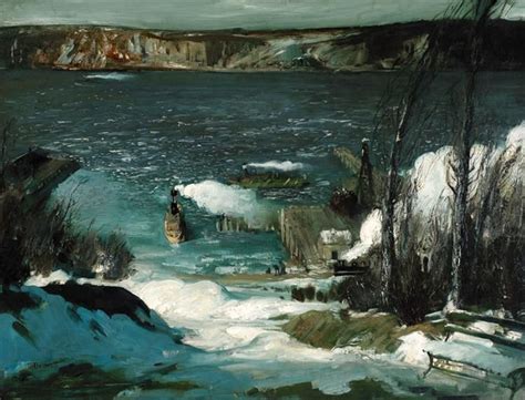 George Bellows North River 1908 American Realism Ashcan School