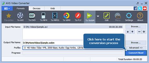 How To Convert Video To Webm