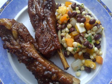 Maybe you would like to learn more about one of these? Cola-braised short ribs w/roasted corn salad | Pork ...