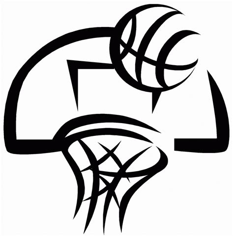 Free Basketball Logo Black And White Download Free Basketball Logo