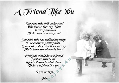 Best Friend Poems For Her That Make You Cry Friendship Poems 1950s