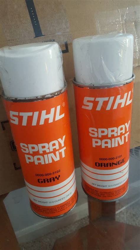 Stihl Gray Spray Paint