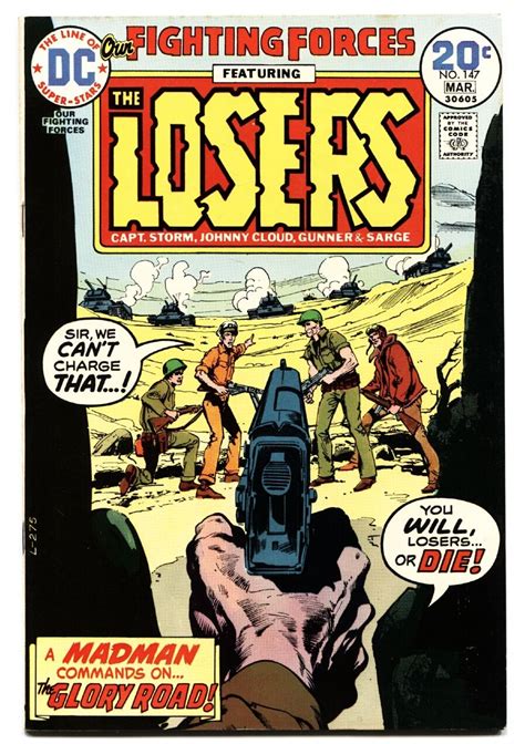 Our Fighting Forces 147 1974 Dc The Losers Capt Storm Joe Kubert Vf