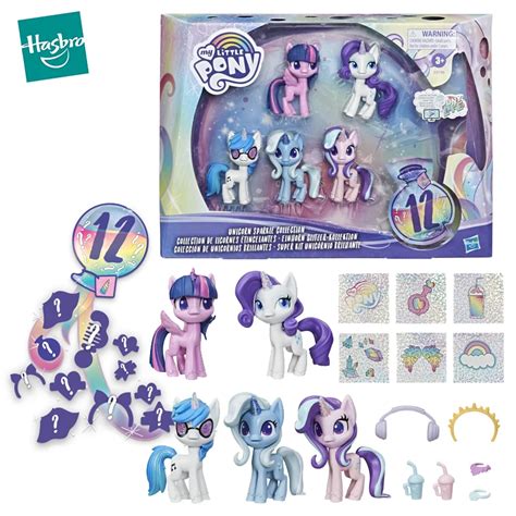 Hasbro My Little Pony Unicorn Sparkle Collection 3 Anime Figure Magic