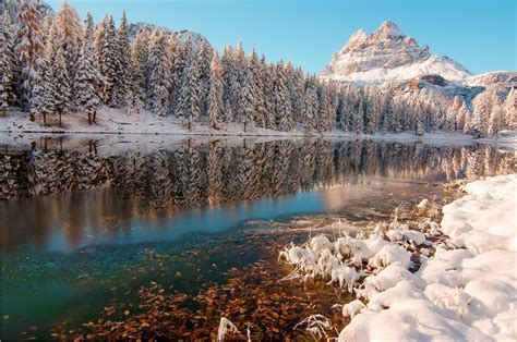 photography, Nature, Landscape, Reflection, Snow Wallpapers HD ...