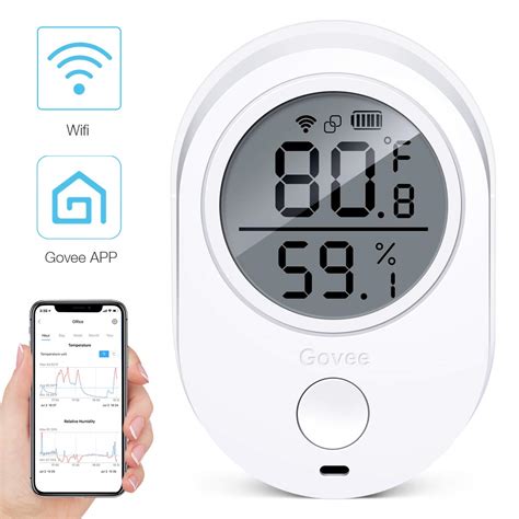 Wifi Temperature Humidity Monitor For Iphoneandroid Govee Wireless
