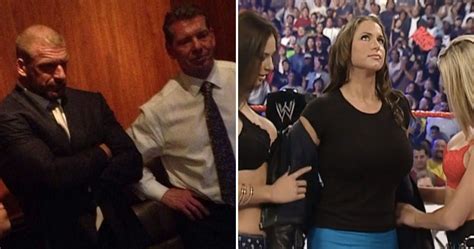 Pics Of Stephanie Mcmahon Vince And Triple H Want Buried