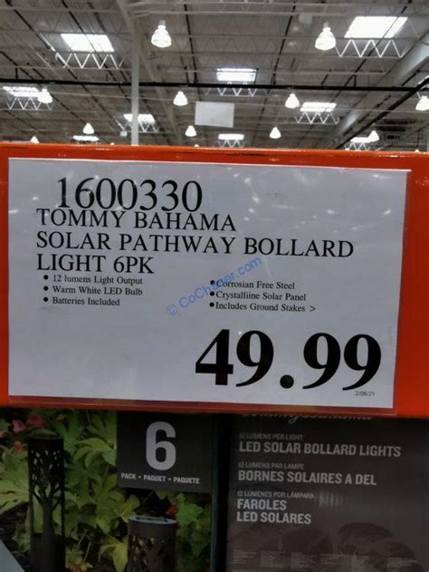 Backyard solar lights outdoor solar lanterns best solar lights backyard lighting outdoor lighting outdoor decor lighting ideas accent lighting pond design. Tommy Bahama Solar LED Pathway Bollard Light, 6PK ...