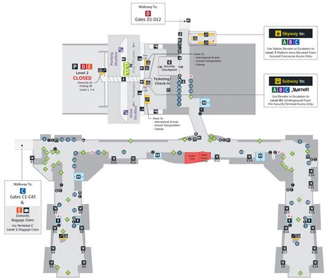 George Bush Intercontinental Airport Iah Terminal Guide 2021