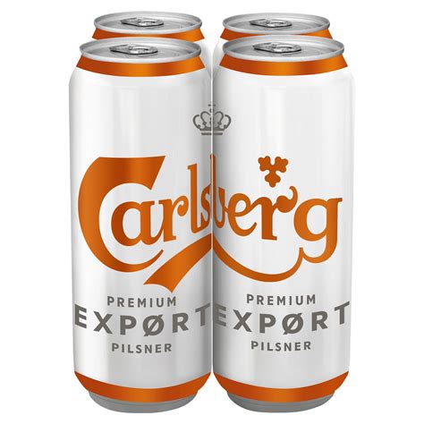 Carlsberg Export Lager 4 x 568ml Cans | Beer | Iceland Foods