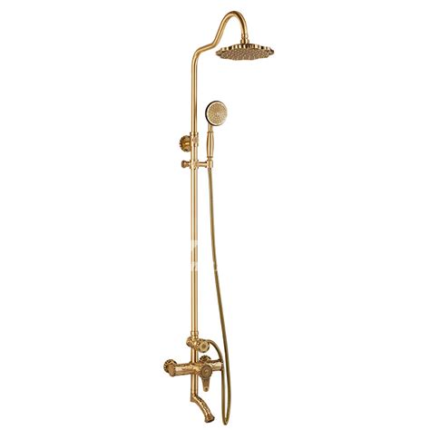 Enjoy free shipping on most stuff, even big stuff. 2 Handle Gold / Black Antique Brass Shower Faucet Systems ...