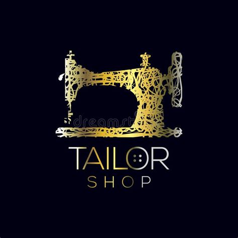Tailor Vector Logo Sewing Machine Logo Template Fashion Logo Sewing