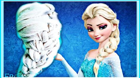 Trenza De Elsa Frozen La Forma Más Fácil De Peinarte Como Elsa Paso A Paso Elsafrozen