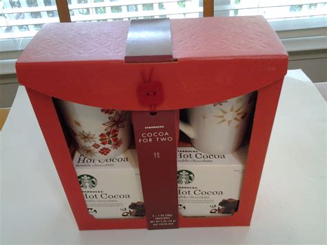 Starbucks Holiday 2013 Hot Cocoa For Two T Set 2 Mugs And Cocoa New