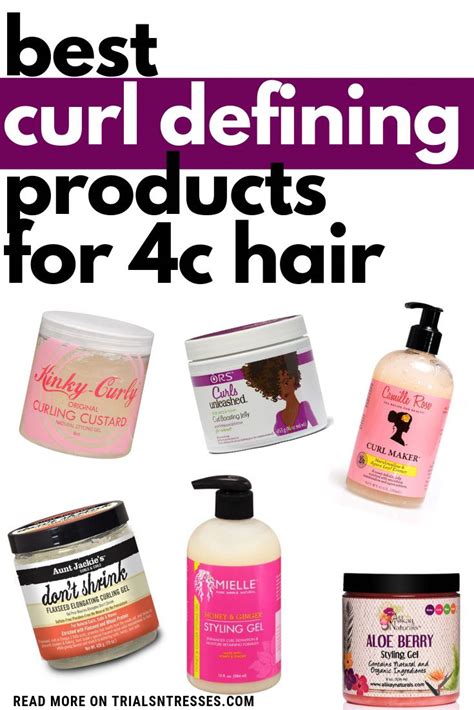 Best Curl Defining Products For Natural Hair C Curly Hair Style