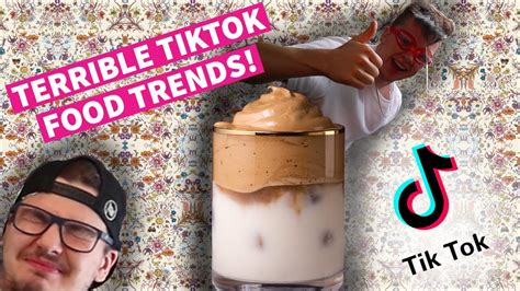 'are you ready from some weird, wacky and strangely intriguing food trends?! We Tried the Worst TikTok Food Trends - YouTube