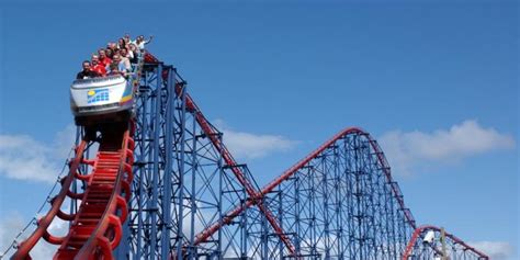 Experience weightlessness from a huge drop and zoom around the tracks with a stunning panorama of blackpool's coastline in this vast theme park. Blackpool Pleasure Beach | Take the Family
