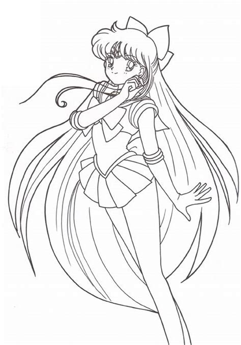 Sailor Moon Coloring Pages K5 Worksheets In 2023 Moon Coloring