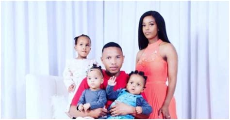 Nonhle And Andile Jali Finally Show Off Their Beautiful Twin Babies