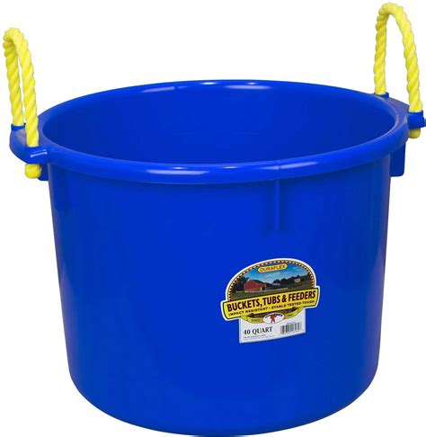 40 Quart Muck Utility Bucket Little Giant Buckets Feeders Stable